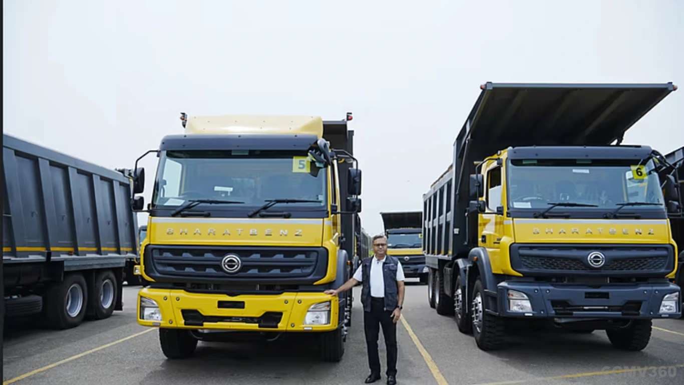 Daimler India Launches New BharatBenz HX and Torqshift Trucks for Construction and Mining Daimler India Launches New BharatBenz HX and Torqshift Trucks