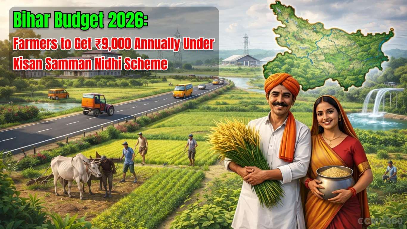 Bihar Budget 2026: Farmers to Get ₹9,000 Annually Under Kisan Samman Nidhi Scheme Bihar Budget 2026: Farmers to Get ₹9,000 Annually Under Kisan Samman Nidhi Scheme