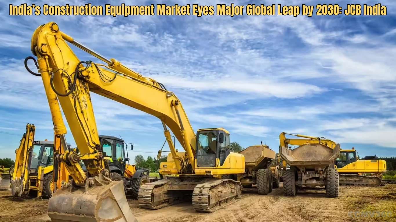 India’s Construction Equipment Market Eyes Major Global Leap by 2030: JCB India India’s Construction Equipment Market Eyes Major Global Leap by 2030: JCB India