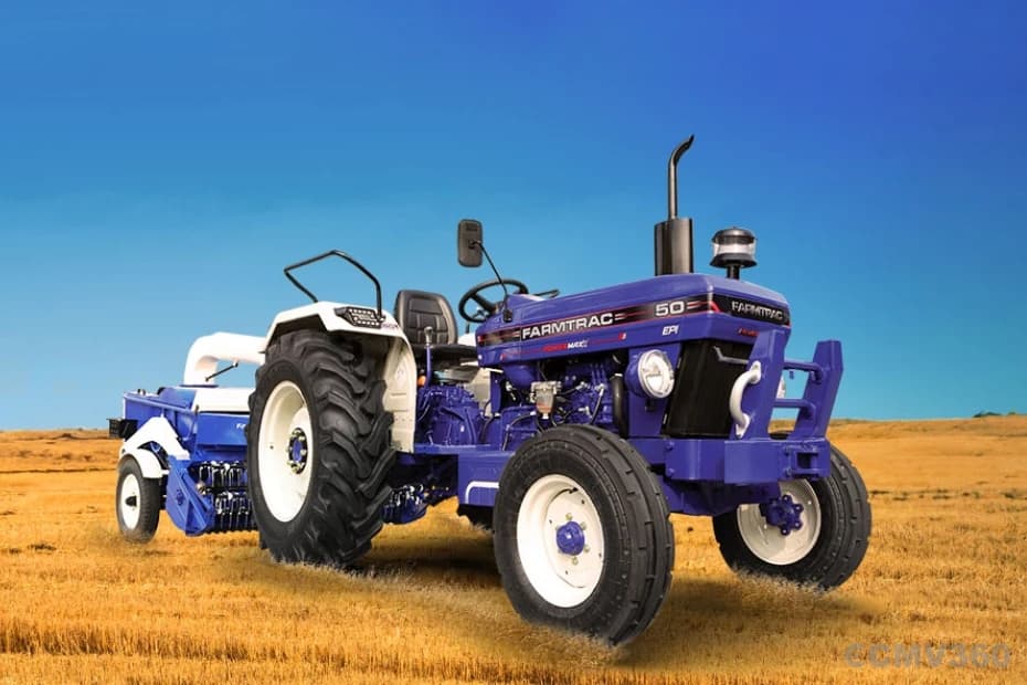 Farmtrac 50 EPI PowerMaxx Right Front Three Quarter Farmtrac 50 EPI PowerMaxx Right Front Three Quarter
