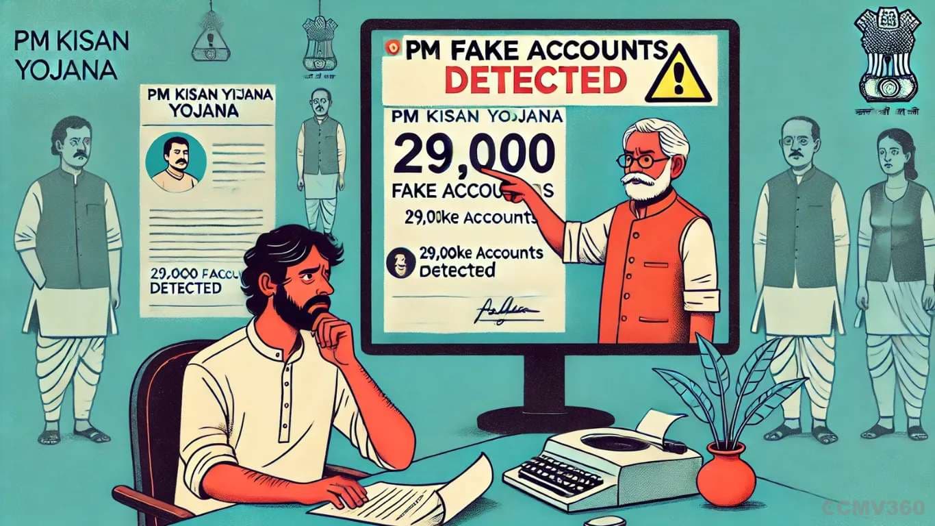 PM Kisan Yojana Big Fraud: 29,000 Fake Accounts Uncovered PM Kisan Yojana Big Fraud 29,000 Fake Accounts Uncovered.webp