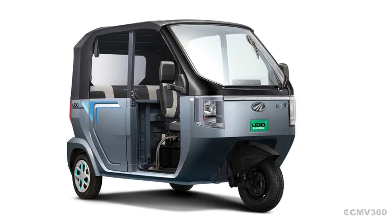 Mahindra Launches UDO Electric Auto-Rickshaw with 200km Range Mahindra UDO Electric Auto Rickshaw Launched at ₹3.59L