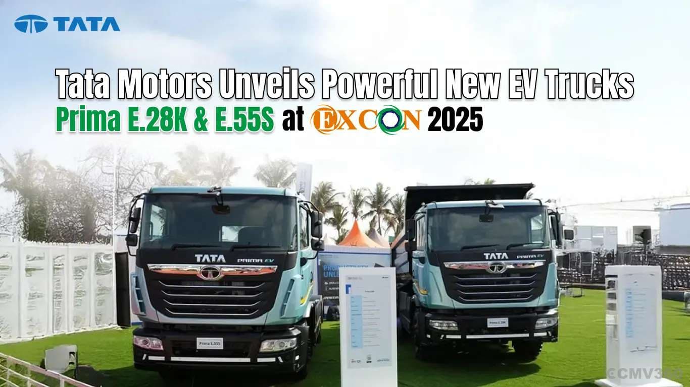 Tata Motors Unveils Powerful New EV Trucks Prima E.28K & E.55S at EXCON 2025 Tata Motors Unveils Powerful New EV Trucks Prima E.28K & E.55S at EXCON 2025
