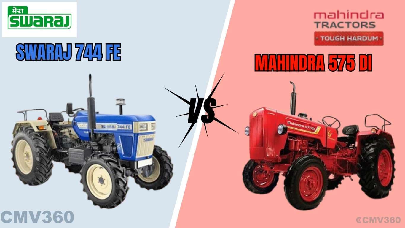 Swaraj 744 FE vs Mahindra 575 DI: A Detailed Comparison Based on Performance, Features, and Pricing Swaraj 744 FE vs Mahindra 575 DI.webp