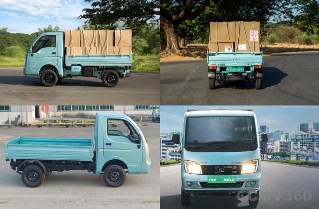 Tata Ace EV 1000 Dimensions & Capacity Tata Ace EV 1000 Dimensions & Capacity