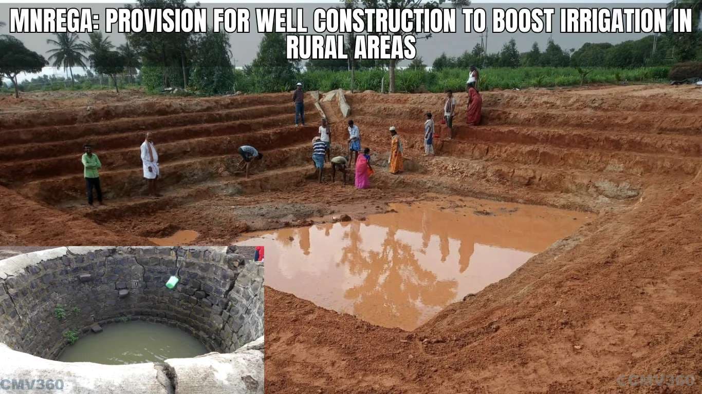 MNREGA: Provision for Well Construction to Boost Irrigation in Rural Areas MNREGA Provision for Well Construction to Boost Irrigation in Rural Areas.webp