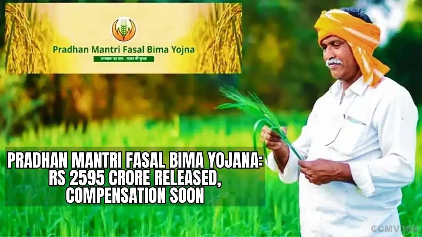 Pradhan Mantri Fasal Bima Yojana: Rs 2595 Crore Released, Compensation Soon Pradhan Mantri Fasal Bima Yojana Rs 2595 Crore Released, Compensation Soon.webp