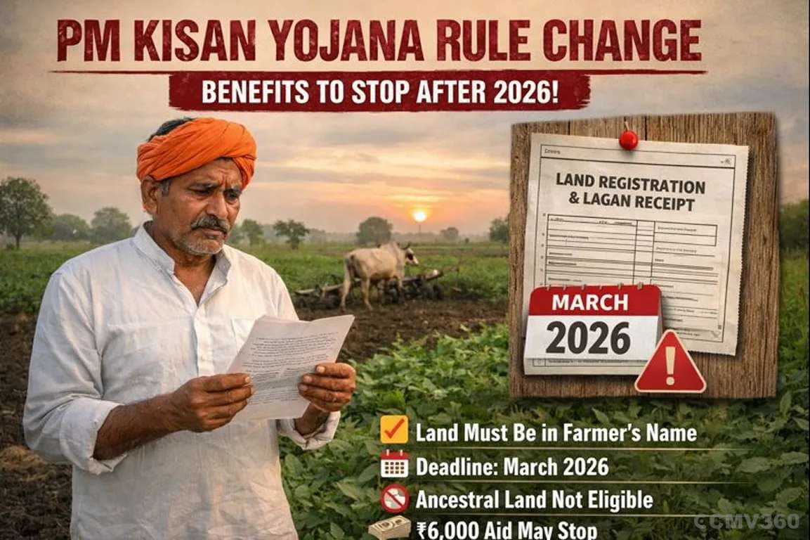 PM Kisan Yojana Rule Change: These Farmers Will Stop Getting Benefits After March 2026 PM KISAN rule Change