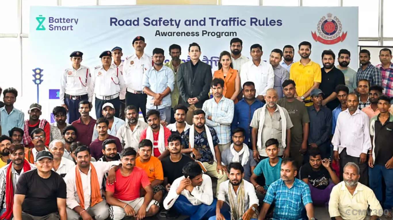 Battery Smart and Delhi Traffic Police Organise Road Safety Program for E-Rickshaw Drivers in Delhi Battery Smart and Delhi Traffic Police Organise Road Safety Program for E-Rickshaw Drivers