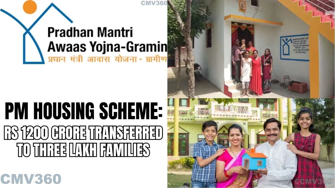PM Housing Scheme: Rs 1200 Crore Transferred to Three Lakh Families PM Housing Scheme Rs 1200 Crore Transferred to Three Lakh Families.webp