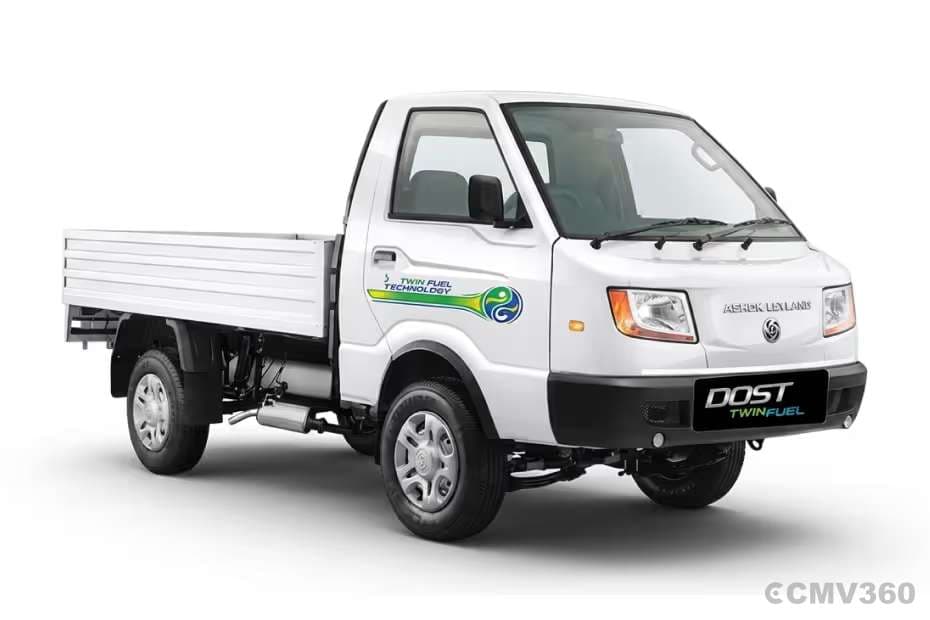 Ashok Leyland Dost Twin Fuel White Color Ashok Leyland Dost Twin Fuel White Color