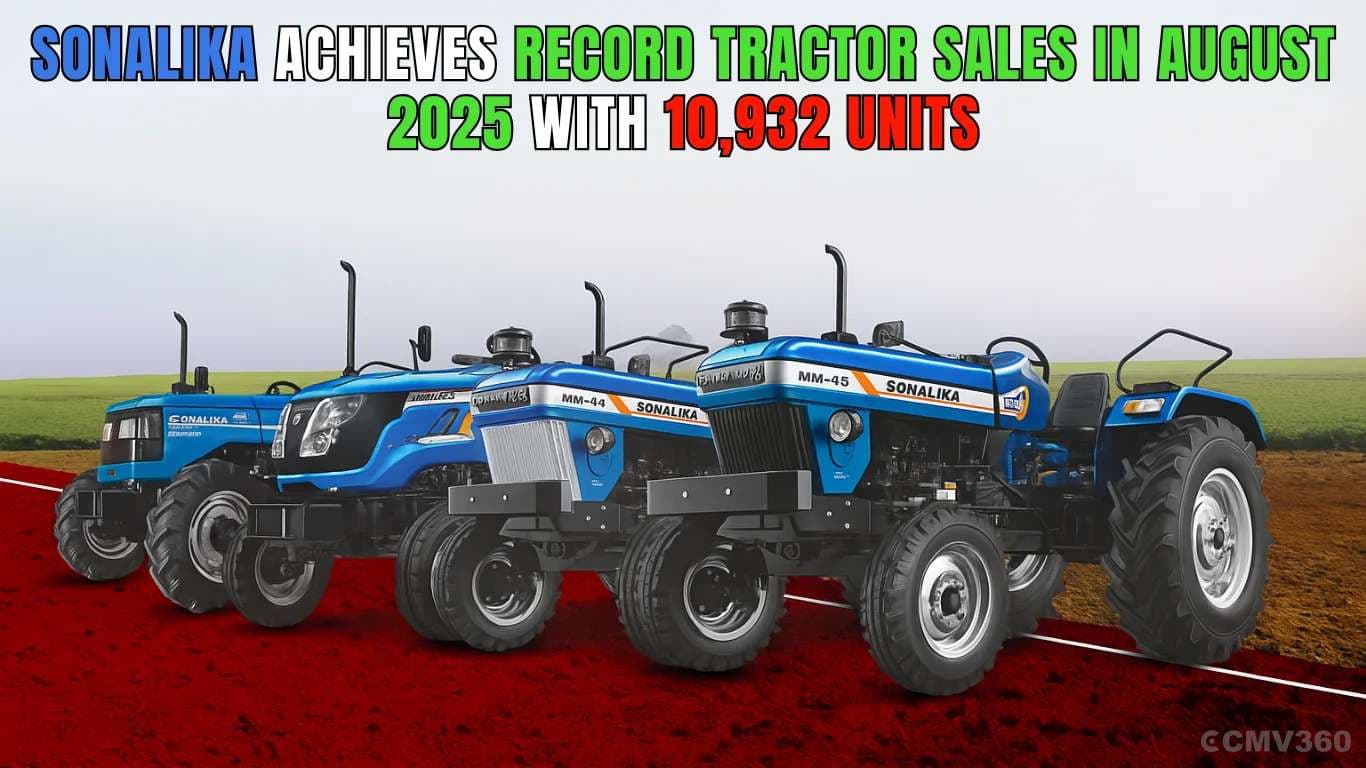 Sonalika Achieves Record Tractor Sales in August 2025 with 10,932 Units Sonalika August Tractor Sales.webp