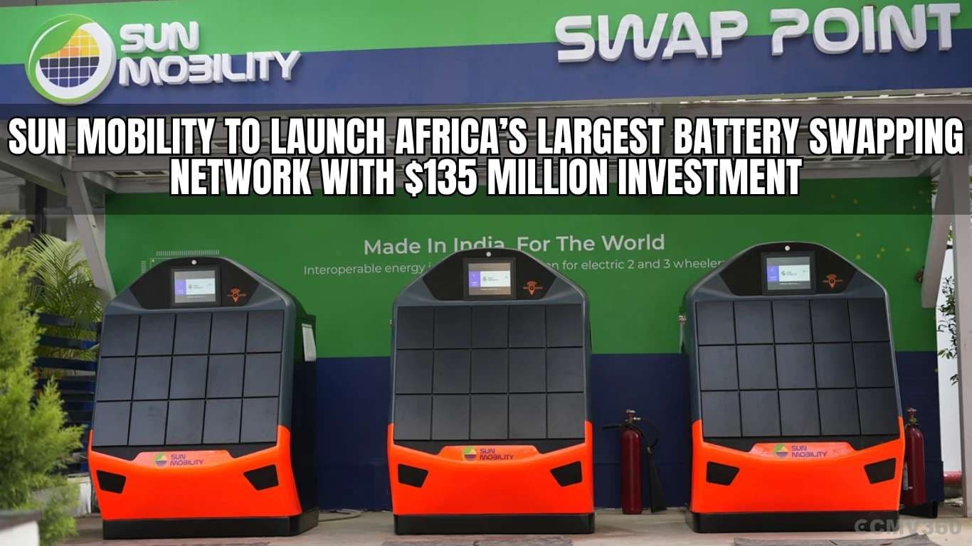 SUN Mobility to Launch Africa’s Largest Battery Swapping Network with $135 Million Investment Sun Mobility Swap Point.webp