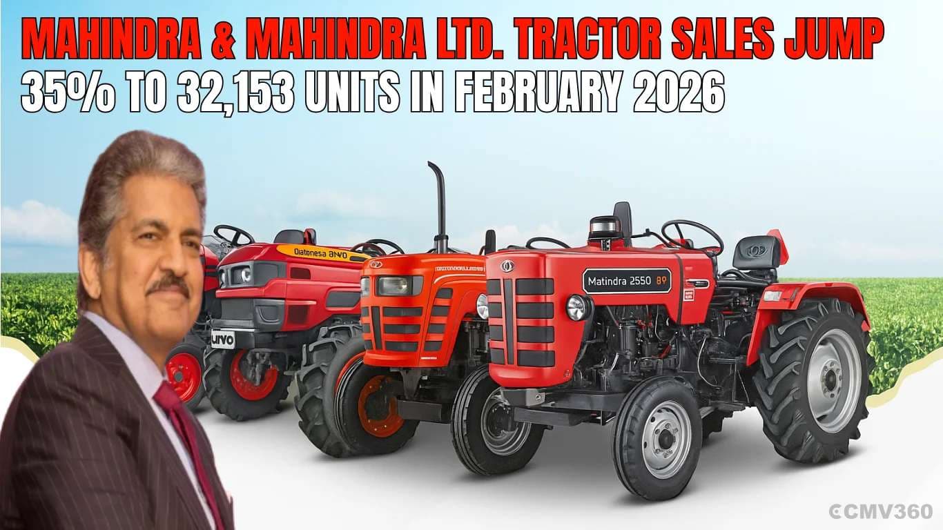 Mahindra & Mahindra Ltd. Tractor Sales Jump 35% to 32,153 Units in February 2026 Mahindra & Mahindra Ltd. Tractor Sales Jump 35% to 32,153 Units in February 2026