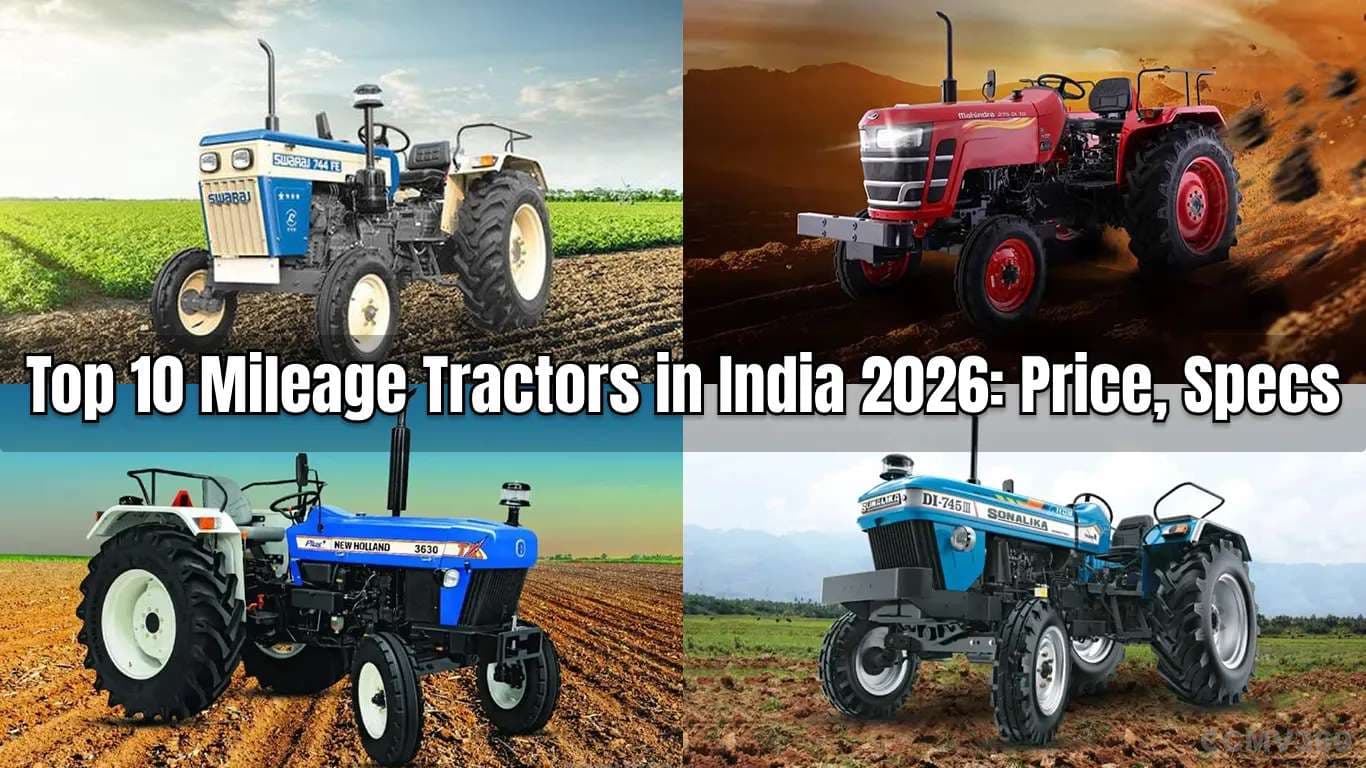 Top 10 Mileage Tractors in India 2026: Price, Specs Top 10 Mileage Tractors in India 2026.webp