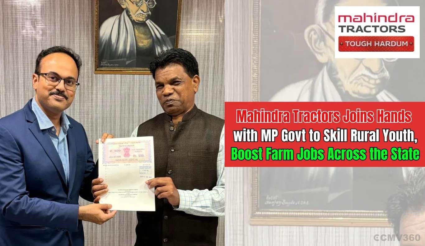 Mahindra Tractors Joins Hands with MP Govt to Skill Rural Youth, Boost Farm Jobs Across the State Mahindra Tractors Joins Hands with MP Govt to Skill Rural Youth, Boost Farm Jobs Across the State