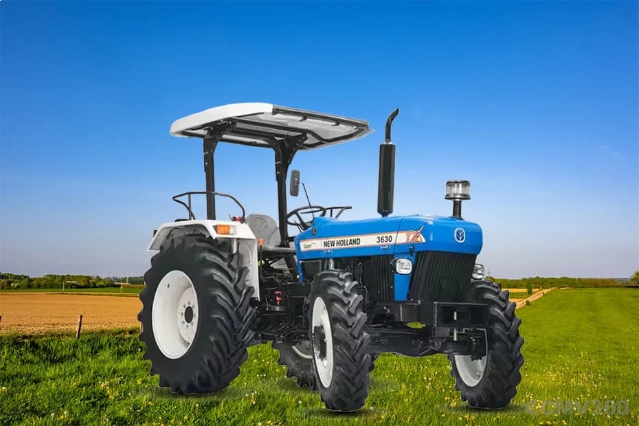 New Holland 3630 TX Super Plus 4WD Right Front Three Quarter New Holland 3630 TX Super Plus 4WD Right Front Three Quarter