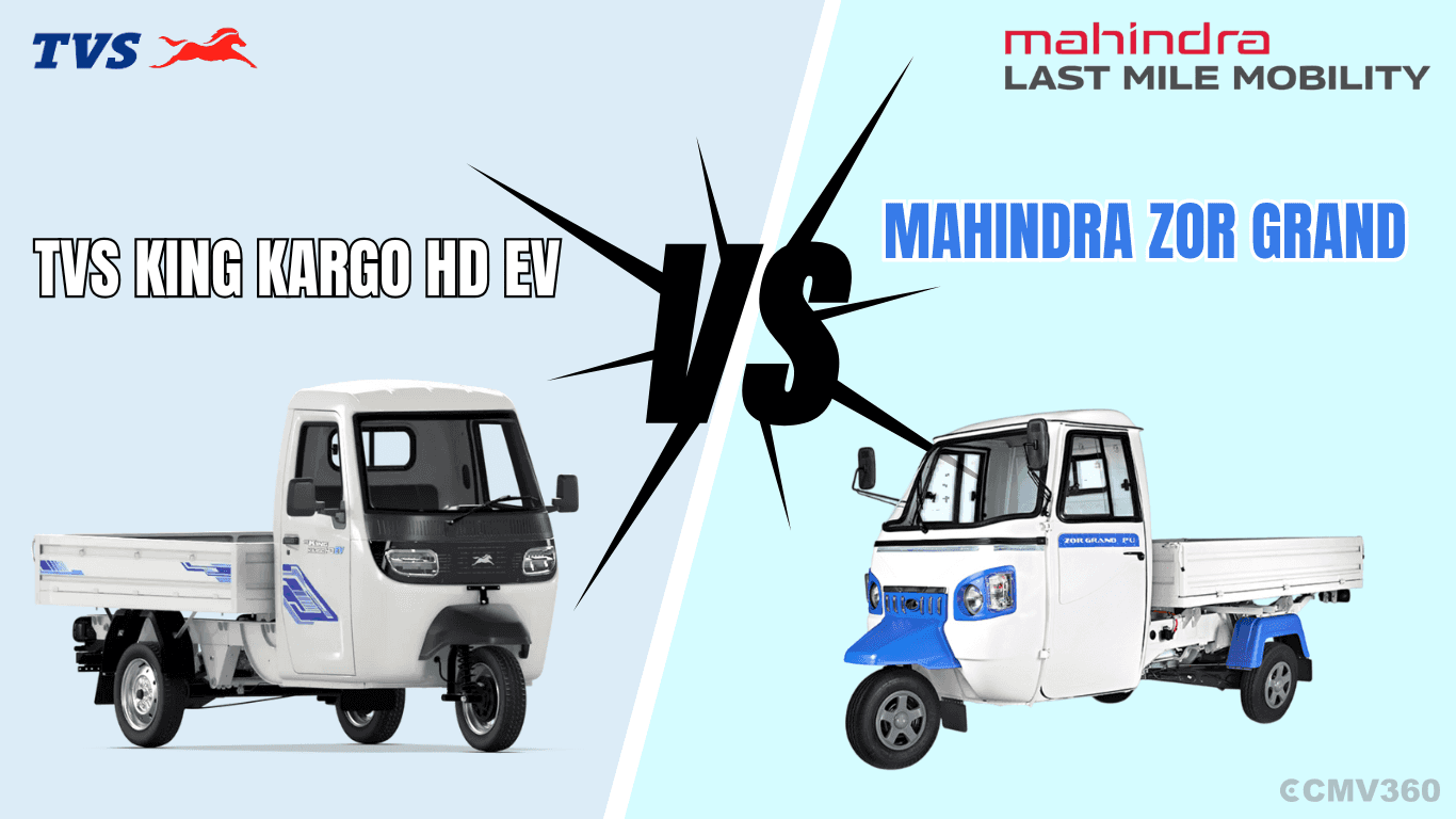 TVS King Kargo HD EV Vs Mahindra Zor Grand: Detailed Comparison of Features, Price & Specifications Mahindra VS TVS.png