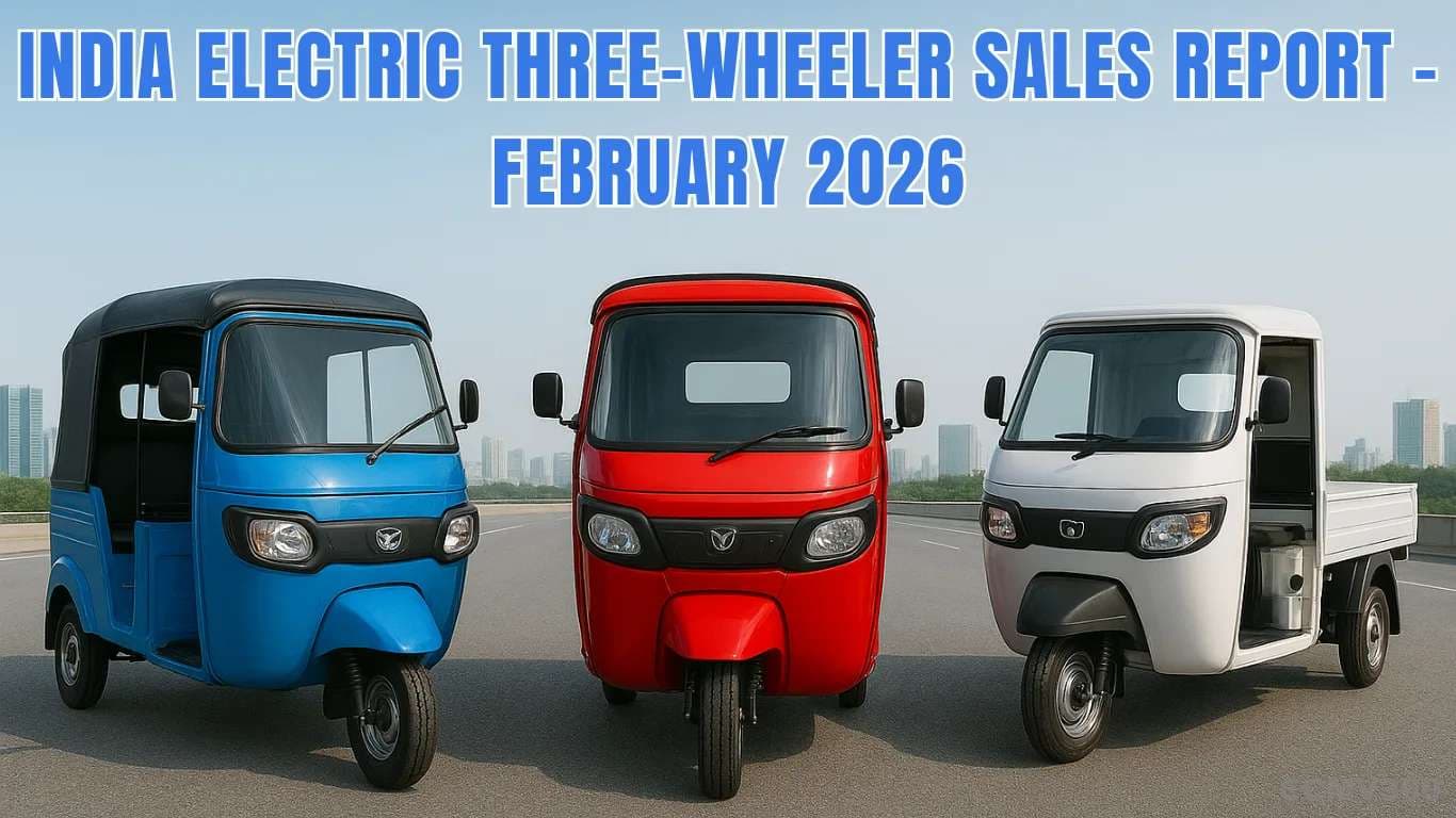 India Electric Three-Wheeler Sales Report - February 2026: Zeniak Innovation Leads E-Rickshaw Market While J.S. Auto Dominates E-Cart Segment India Electric Three-Wheeler Sales Report - February 2026: Zeniak Innovation Leads E-Rickshaw Market While J.S. Auto Dominates E-Cart Segment