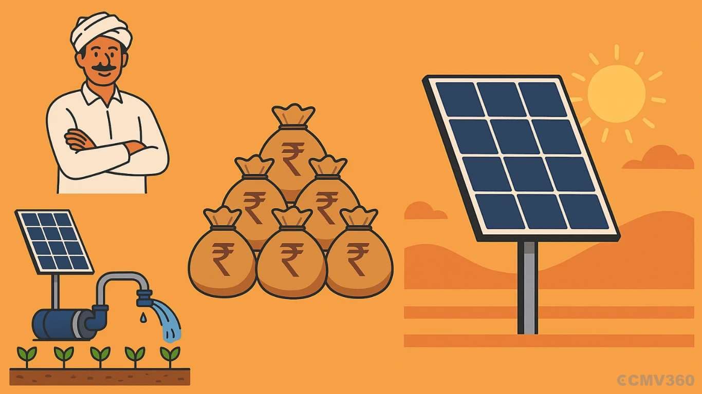 Farmers Can Now Get ₹5 Lakh Solar Pump for Just ₹50,000 Farmers Can Now Get â¹5 Lakh Solar Pump for Just â¹50,000.webp