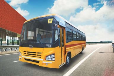 SML Mahindra Hiroi School Bus