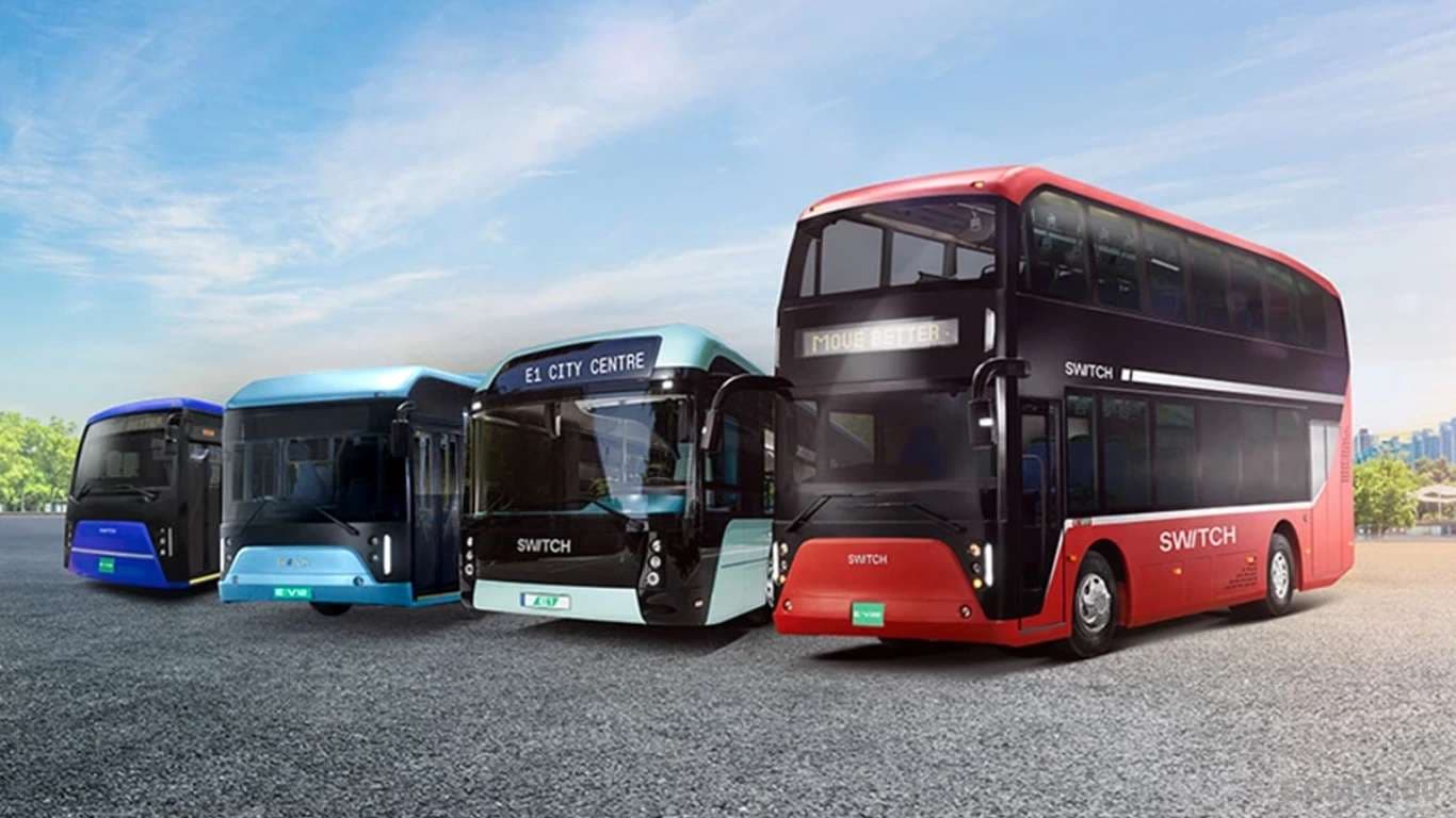 Electric Buses Sales Report March 2025: Switch Mobility Emerges as Top Choice for E-Buses Electric Buses Sales Report March 2025