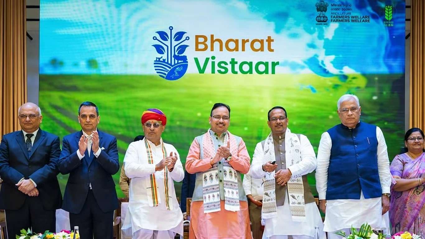 Shivraj Singh Chouhan Launches Bharat-VISTAAR in Jaipur to Boost AI in Agriculture Shivraj Singh Chouhan Launches Bharat-VISTAAR.webp