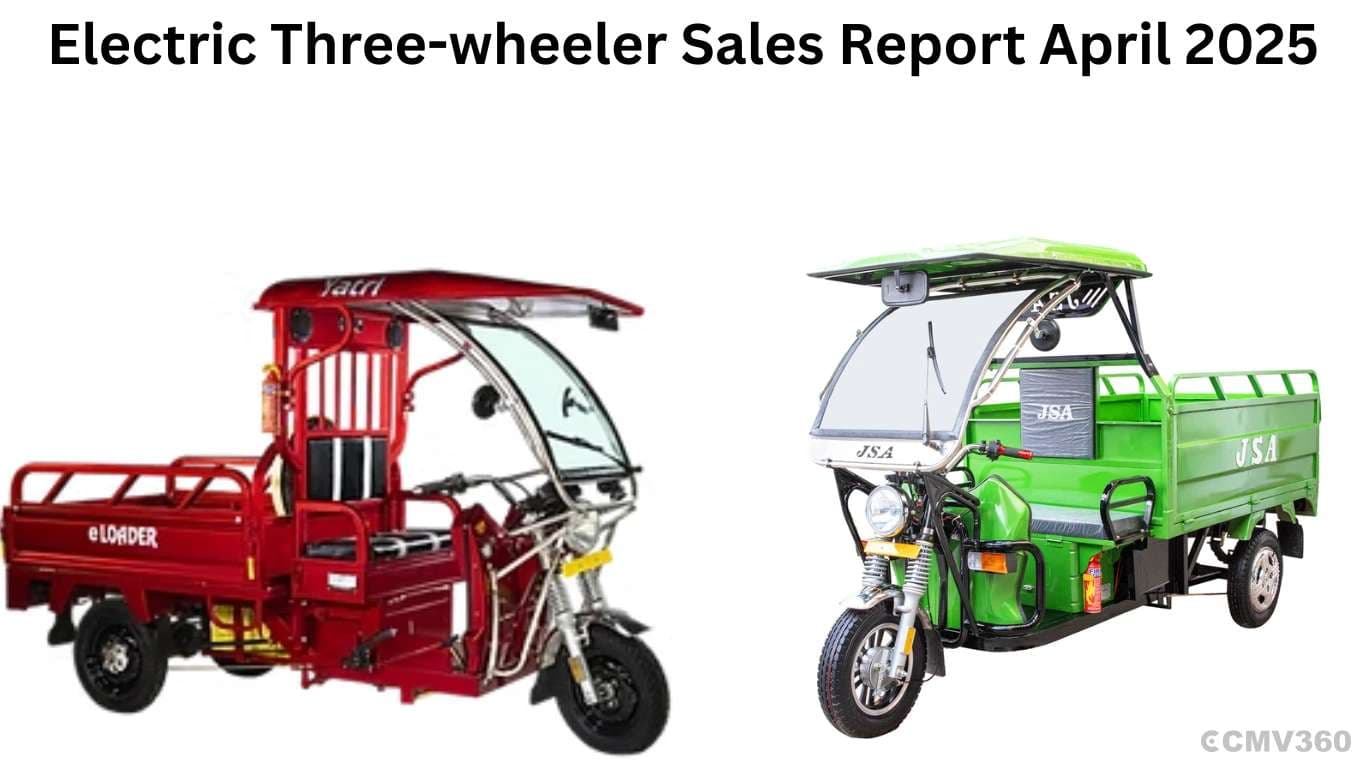 Electric Three-wheeler Sales Report April 2025: YC Electric and J.S. Auto Emerges as Top Choice Electric Three-wheeler Sales Report April 2025: YC Electric and J.S. Auto Emerges as Top Choice