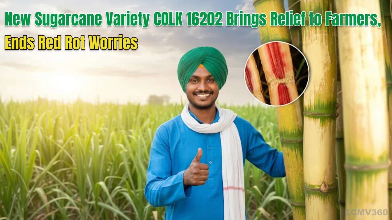 New Sugarcane Variety COLK 16202 Brings Relief to Farmers, Ends Red Rot Worries New Sugarcane Variety COLK 16202 Brings Relief to Farmers, Ends Red Rot Worries