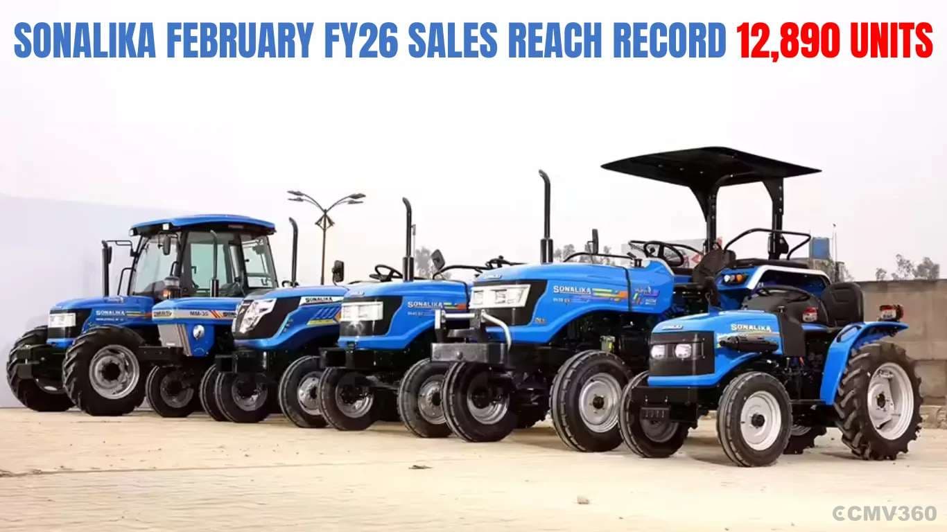 Sonalika February FY26 Sales Reach Record 12,890 Units Sonalika Records 12,890 Tractor Sales in Feb FY26