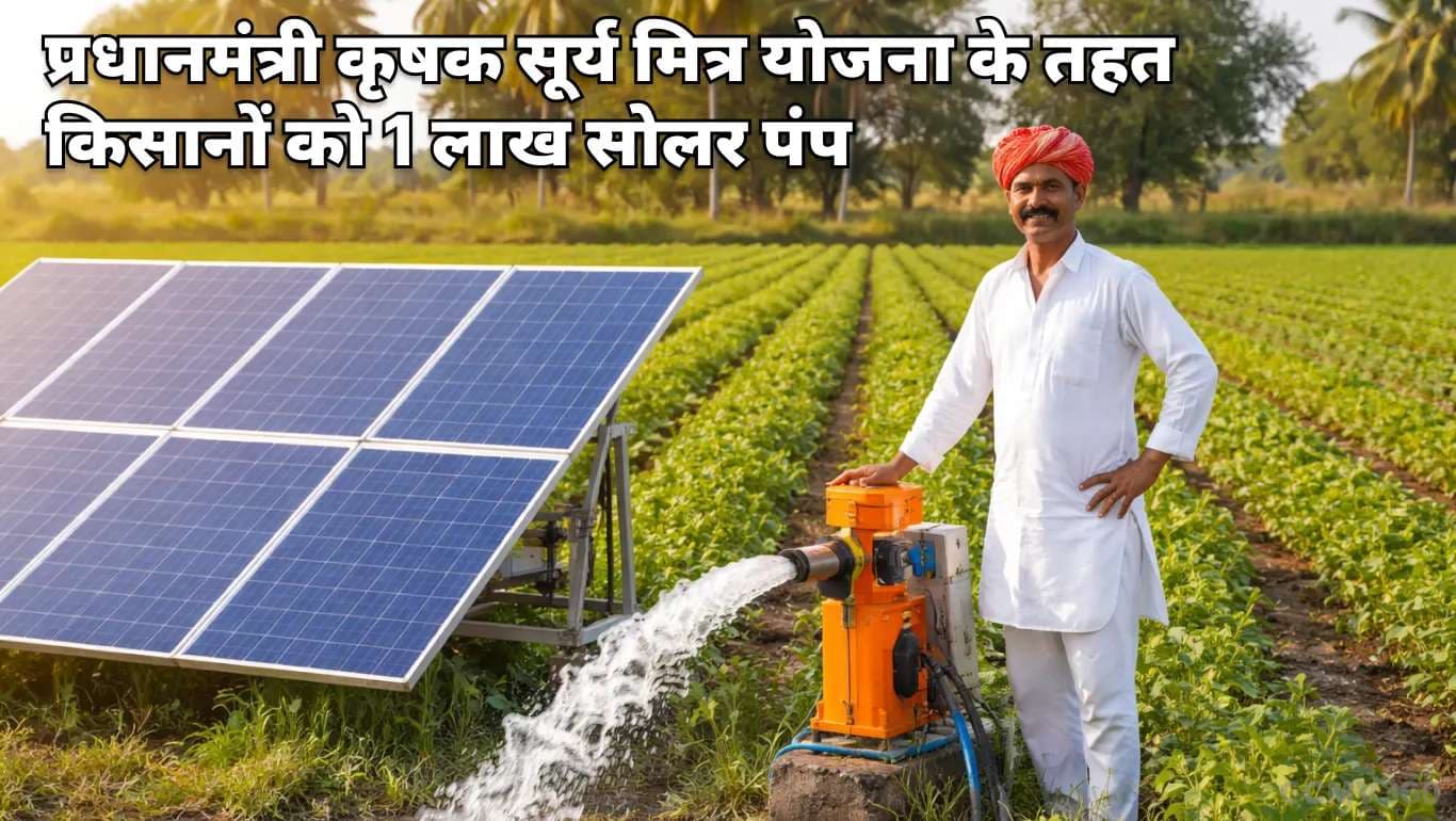 MP Budget 2026-27: 1 Lakh Solar Pumps for Farmers Under Pradhan Mantri Krishak Surya Mitra Yojana MP Budget 2026-27: 1 Lakh Solar Pumps for Farmers Under Pradhan Mantri Krishak Surya Mitra Yojana