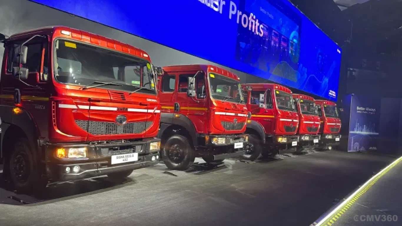 Tata Motors Launches Its Biggest-Ever Diesel and Electric Truck Range in India at Bharat Mandapam Tata Motors Launches Its Biggest-Ever Truck Line-up.webp