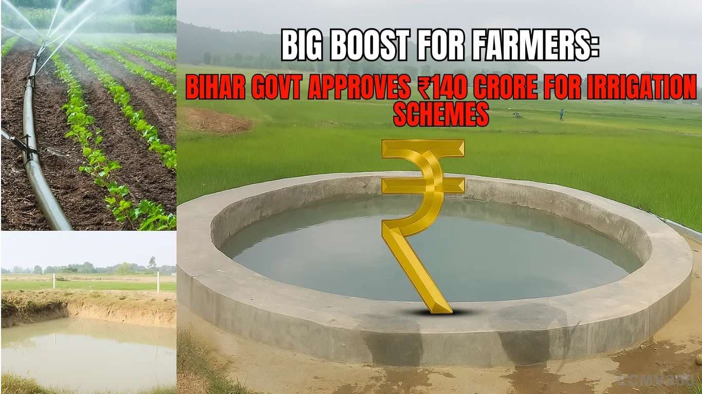 Big Boost for Farmers: Bihar Govt Approves ₹140 Crore for Irrigation Schemes Big Boost for Farmers Bihar Govt Approves â¹140 Crore for Irrigation Schemes.webp