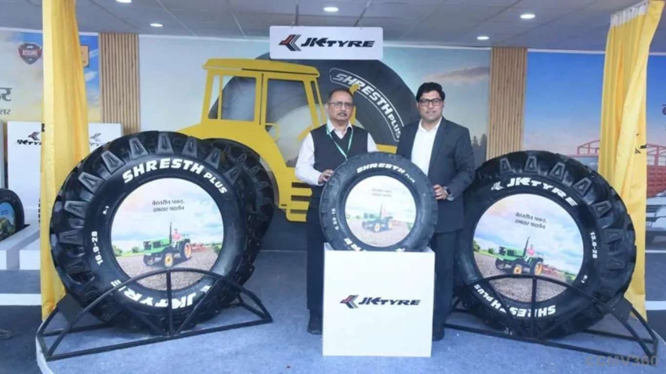 JK Tyre Launches ‘Shresth Plus’ Tractor Rear Tyre at Krishi Darshan Expo 2026, Promises Better Grip, Fuel Savings and Longer Life JK Tyre Launches ‘Shresth Plus’ Tractor Rear Tyre at Krishi Darshan Expo 2026, Promises Better Grip, Fuel Savings and Longer Life