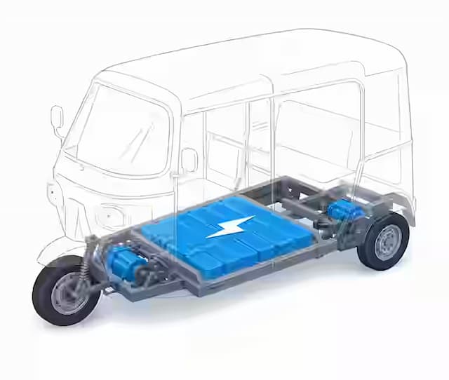 Electric Three Wheeler Diagram